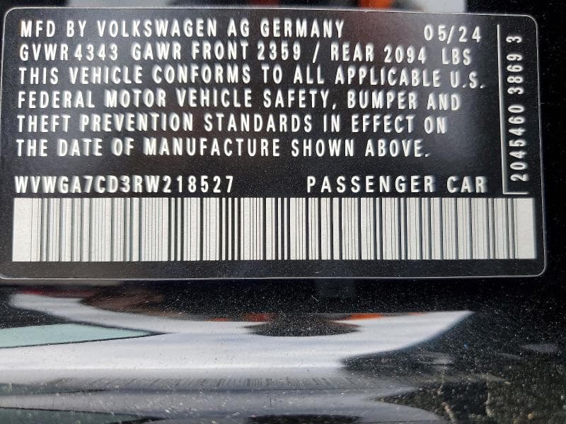 2024 VOLKSWAGEN GTI S 12