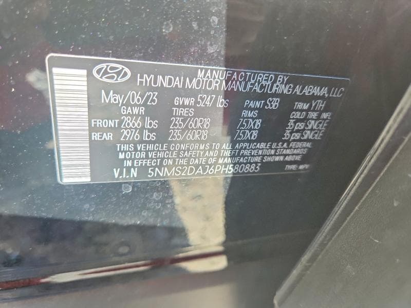 2023 HYUNDAI SANTA FE SEL 13