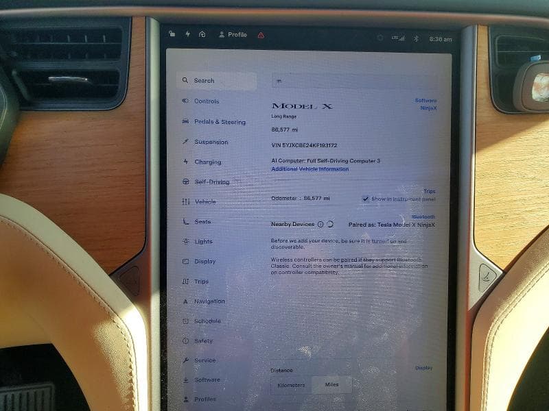 2019 TESLA MODEL X 9