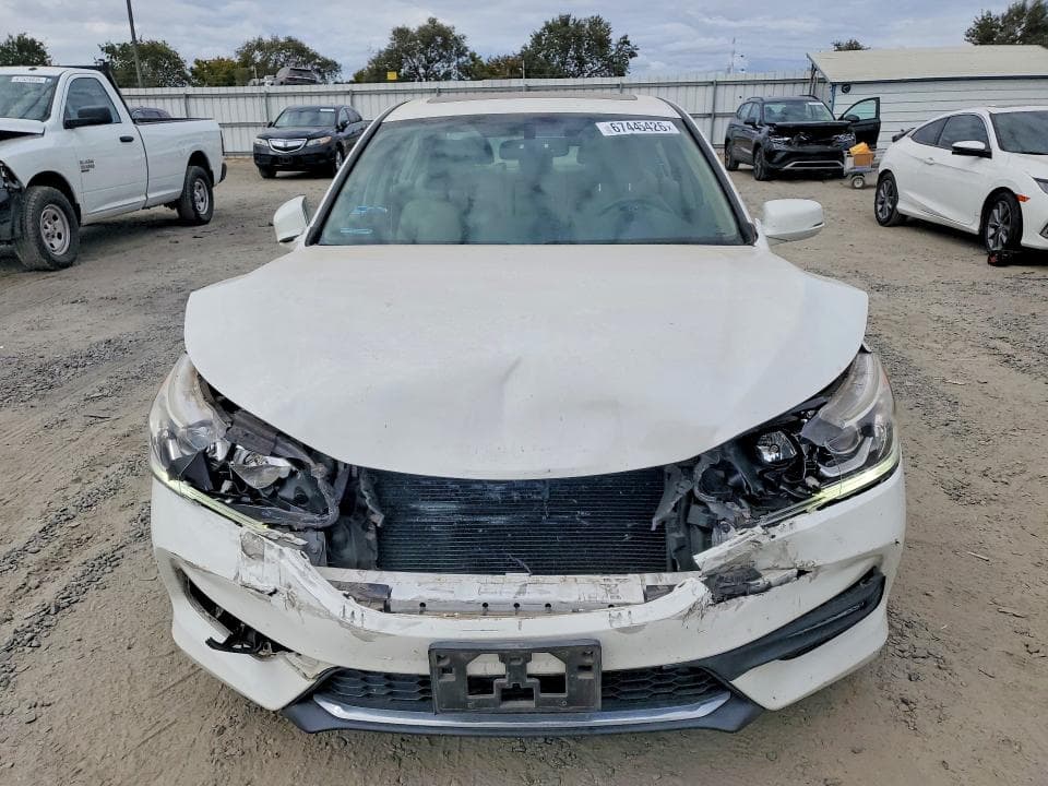 2017 HONDA ACCORD EXL 5