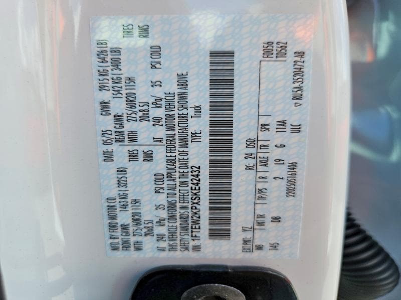 2025 FORD F150 STX 12