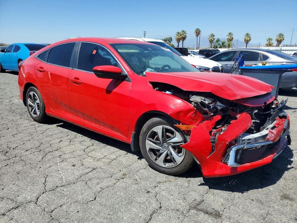 2019 HONDA CIVIC LX 4