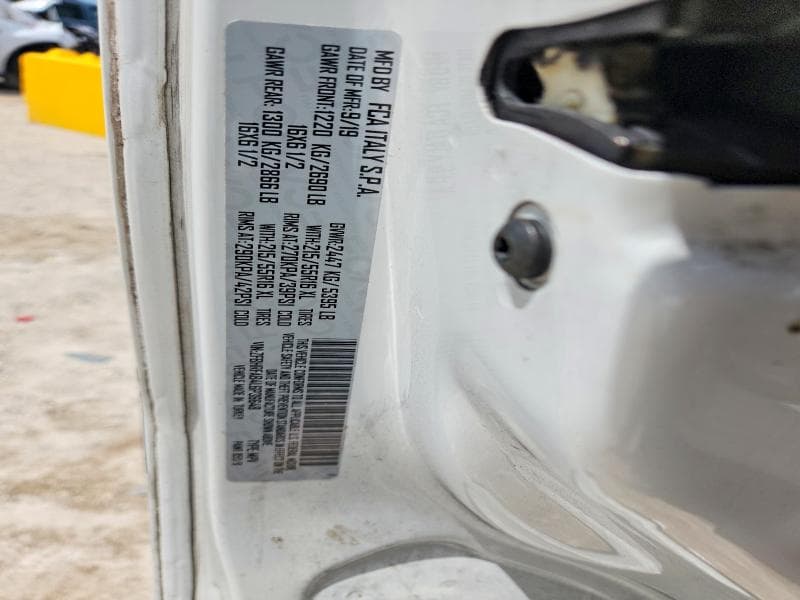 2020 RAM PROMASTER CITY 12