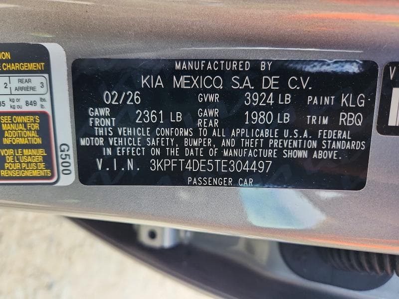 2026 KIA K4 LXS 13