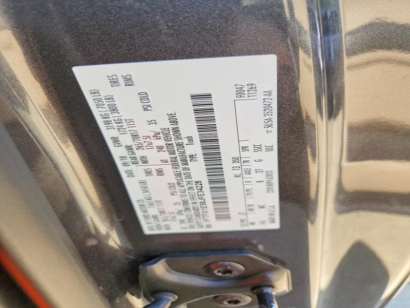 2018 FORD F150 SUPER CAB 12