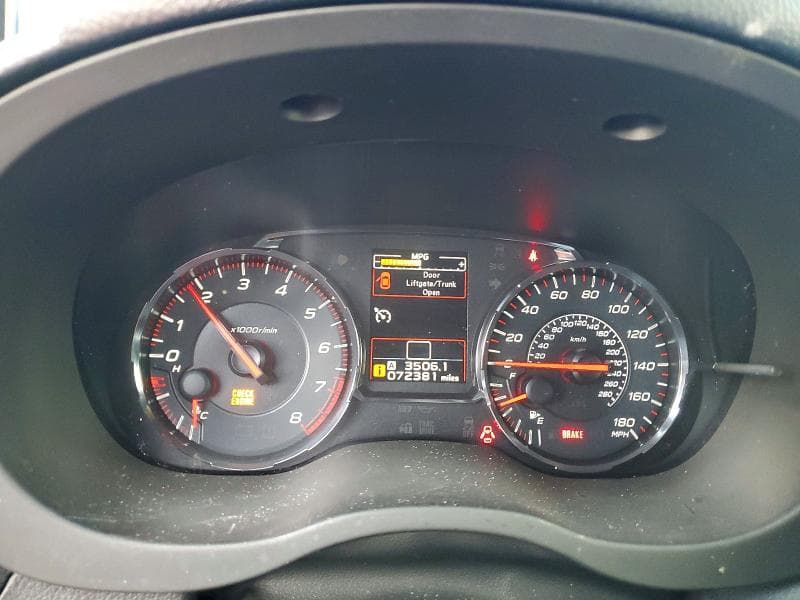 2020 SUBARU WRX 9