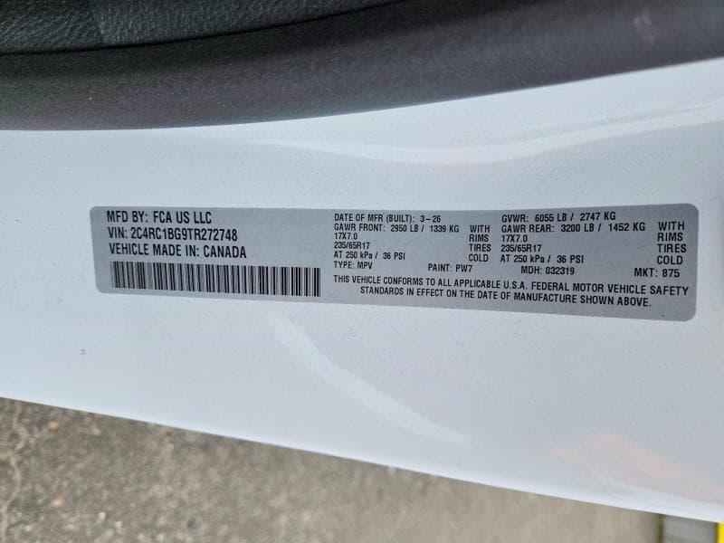 2026 CHRYSLER PACIFICA SELECT 14