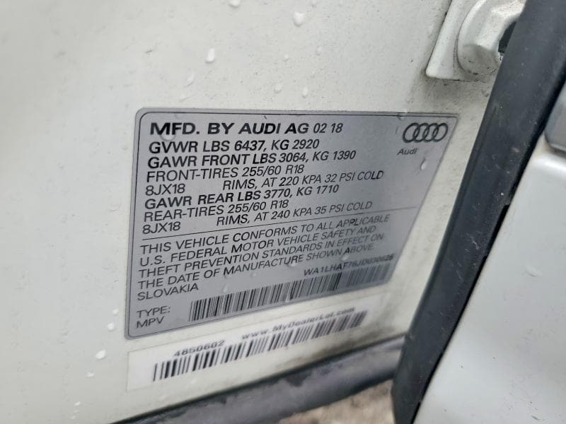 2018 AUDI Q7 PREMIUM PLUS 14