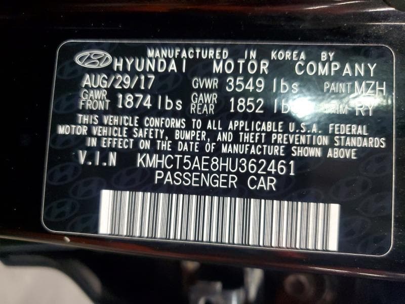2017 HYUNDAI ACCENT SE 12