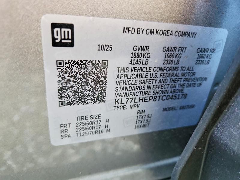 2026 CHEVROLET TRAX 1LT 14