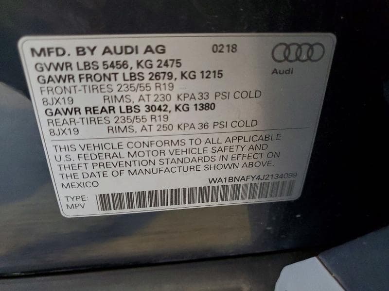 2018 AUDI Q5 PREMIUM PLUS 13