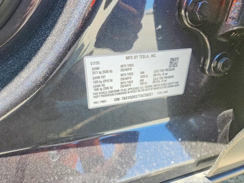 2026 TESLA MODEL Y 12