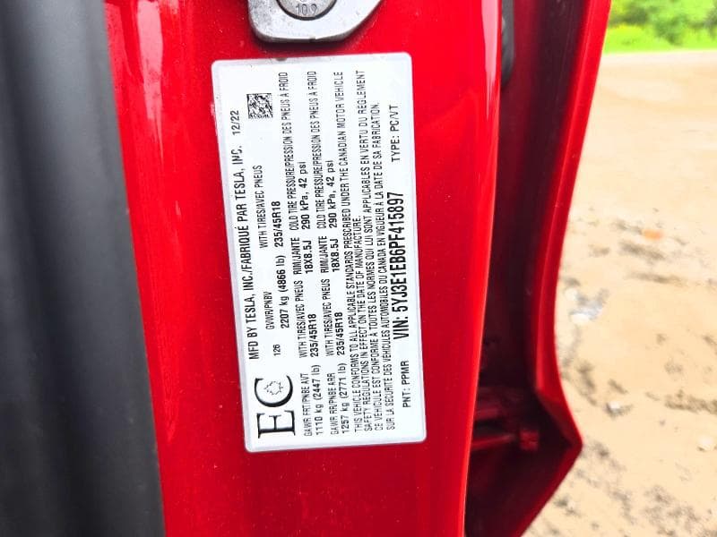 2023 TESLA MODEL 3 13