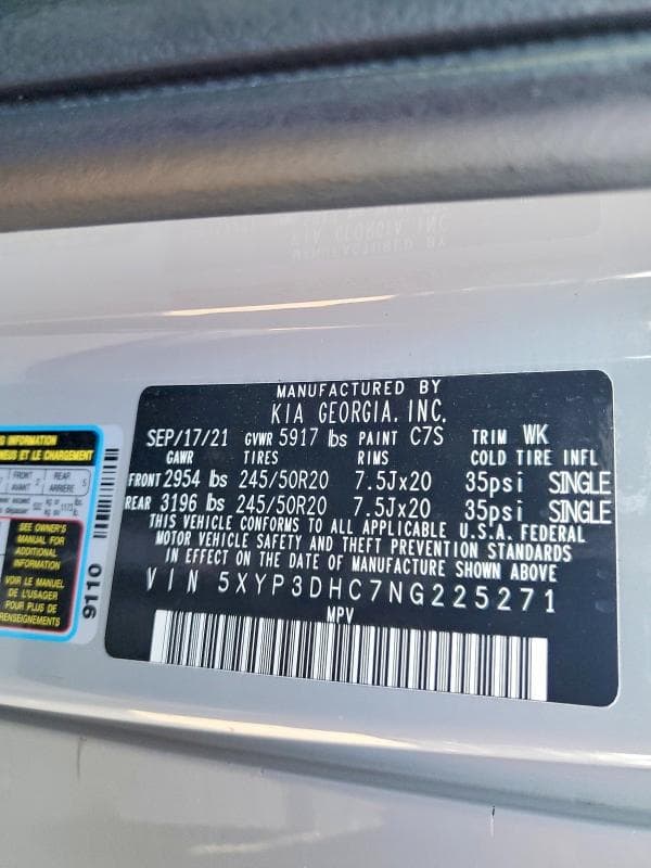 2022 KIA TELLURIDE EX 13