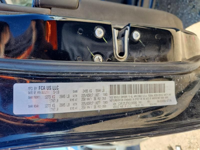 2019 JEEP CHEROKEE LATITUDE PLUS 12