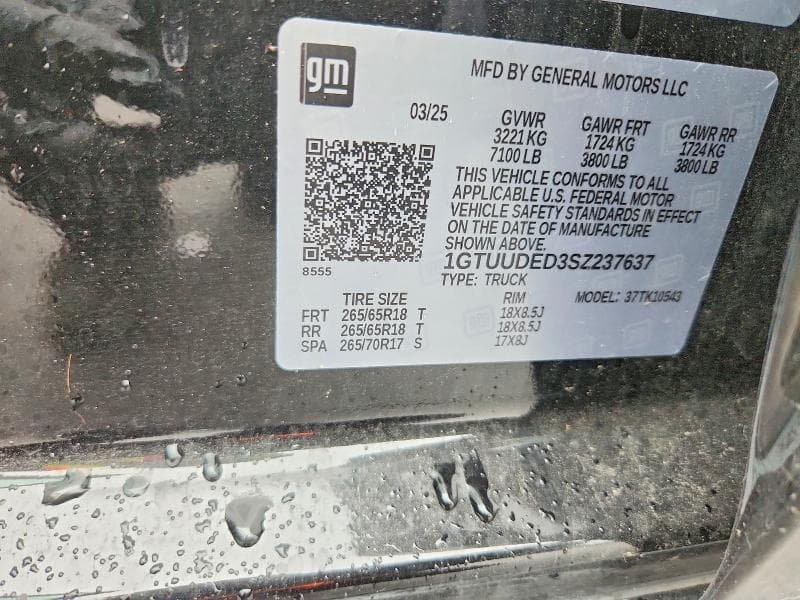 2025 GMC SIERRA K1500 SLT 12