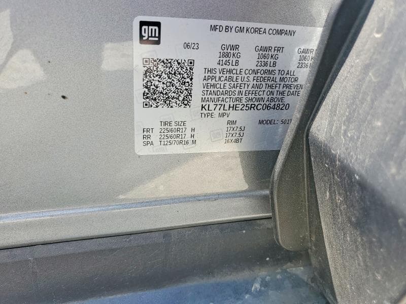 2024 CHEVROLET TRAX 1LT 12