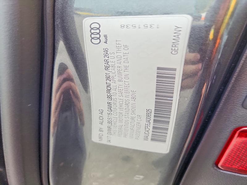 2018 AUDI S5 PRESTIGE 12