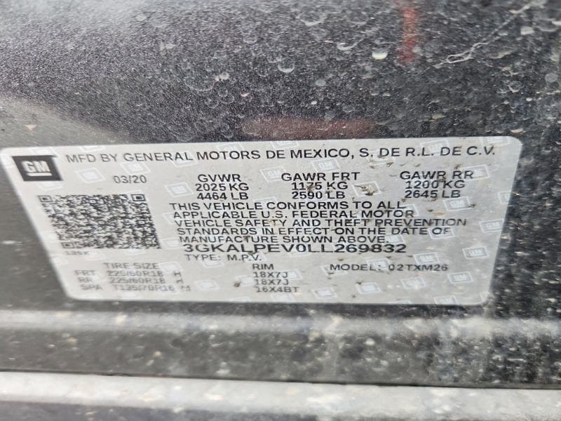 2020 GMC TERRAIN SLT 12