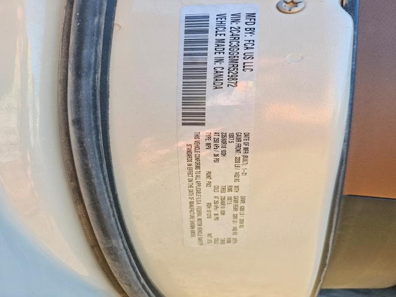 2021 CHRYSLER PACIFICA LIMITED 13