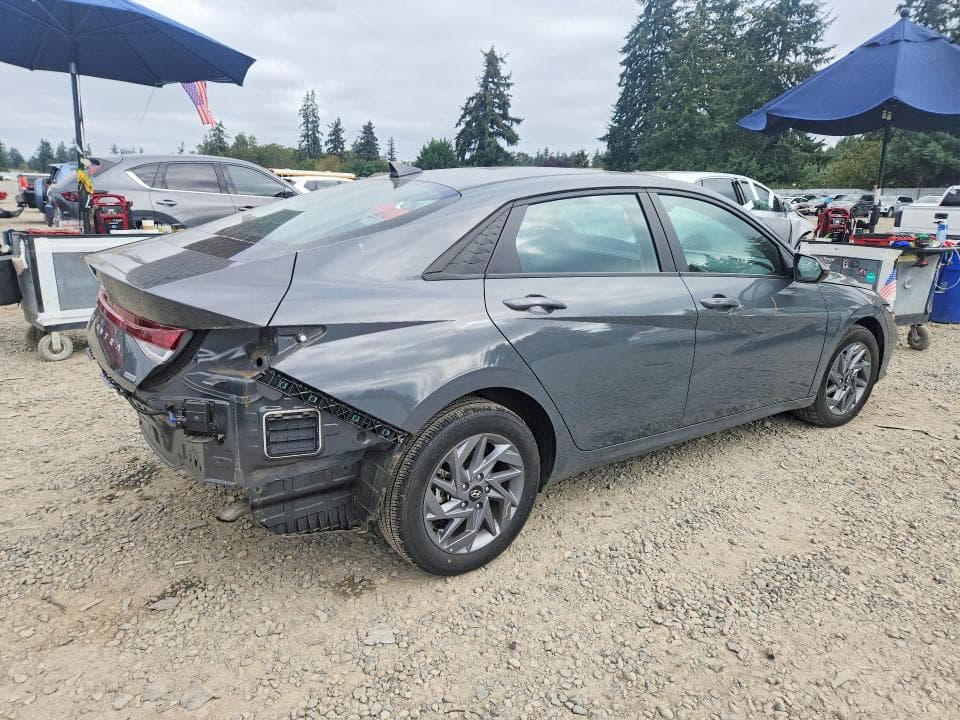 2024 HYUNDAI ELANTRA BLUE 3