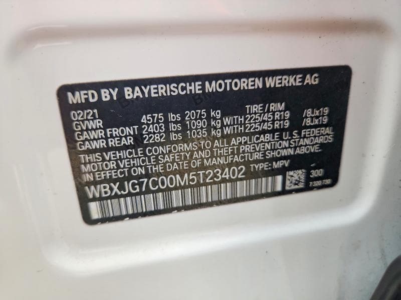 2021 BMW X1 SDRIVE28I 13