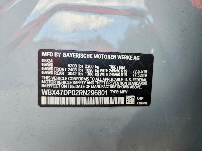 2024 BMW X3 SDRIVE30I 13