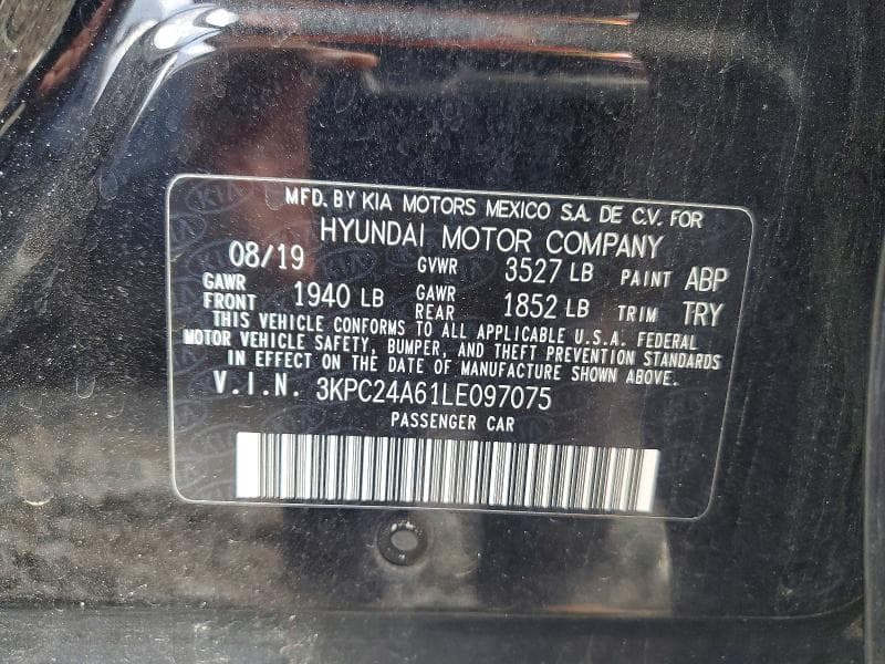 2020 HYUNDAI ACCENT SE 12