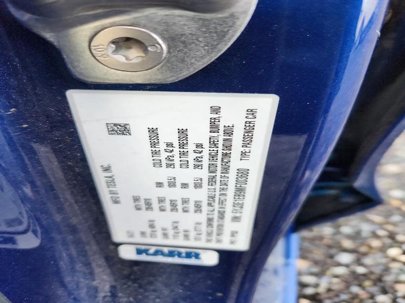 2021 TESLA MODEL 3 12