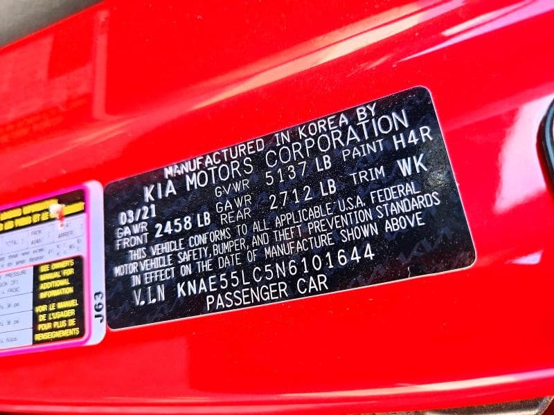2022 KIA STINGER GT2 12