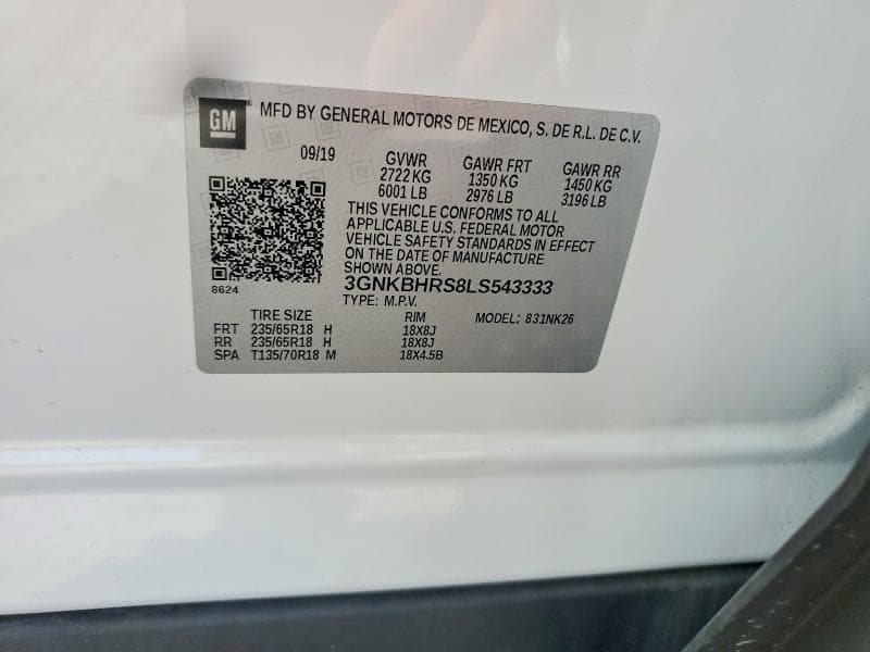 2020 CHEVROLET BLAZER 2LT 13