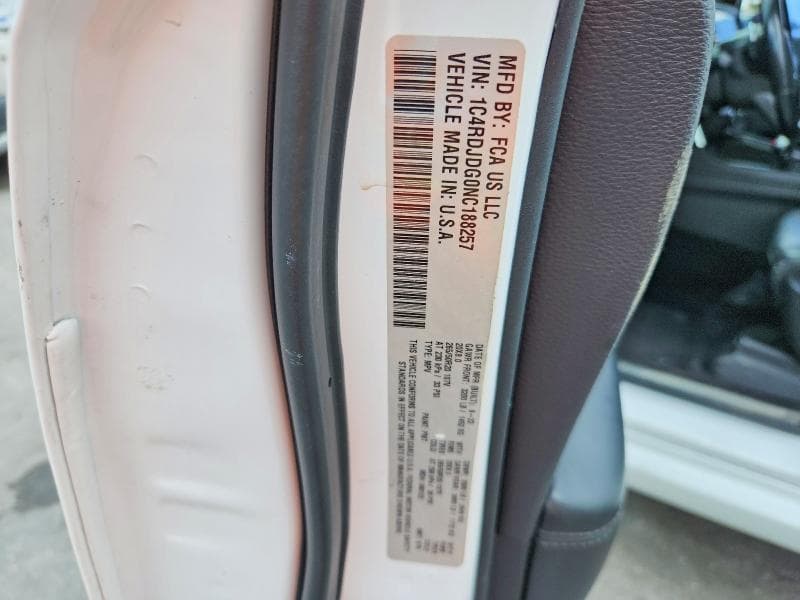 2022 DODGE DURANGO GT 12