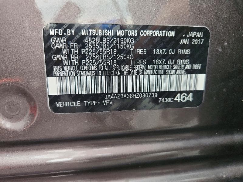 2017 MITSUBISHI OUTLANDER SE 13