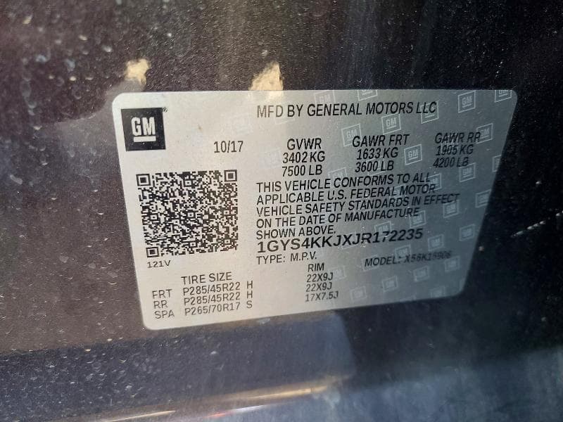 2018 CADILLAC ESCALADE ESV PLATINUM 13