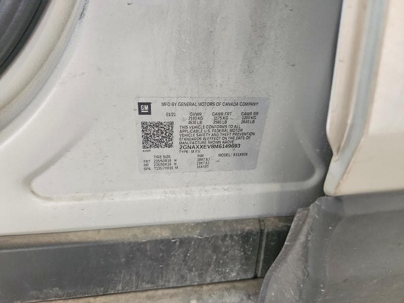 2021 CHEVROLET EQUINOX PREMIER 12