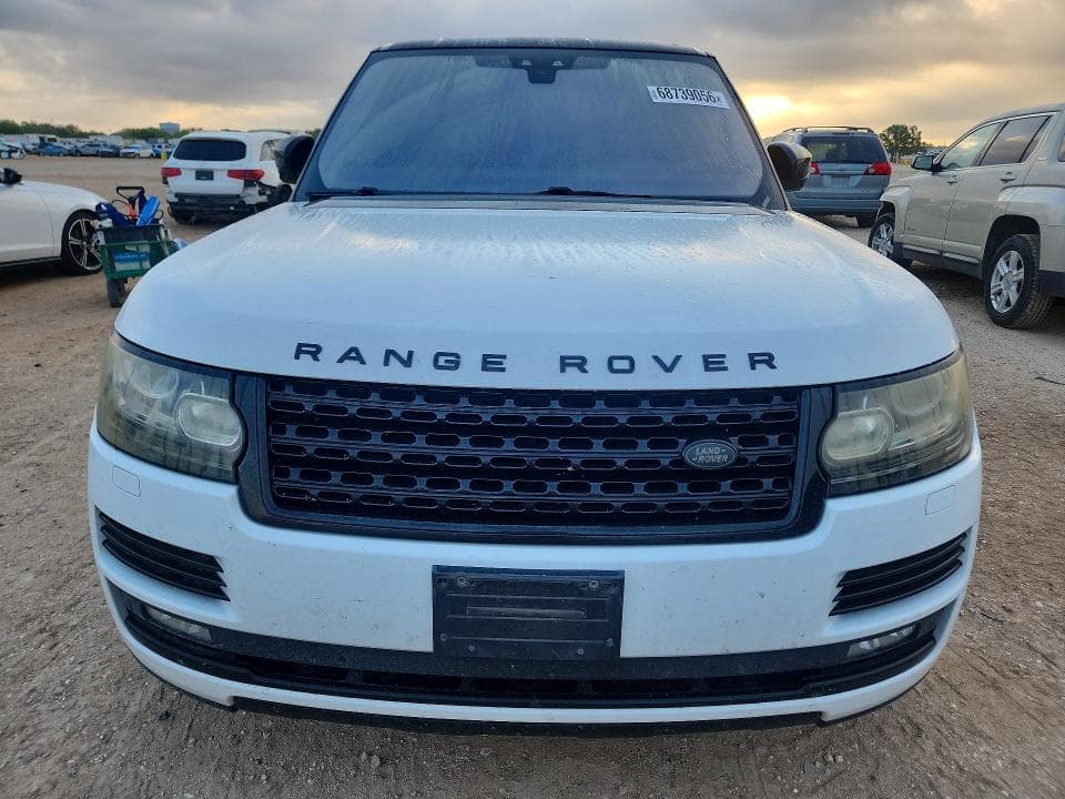 2017 LAND ROVER RANGE ROVER SUPERCHARGED 5