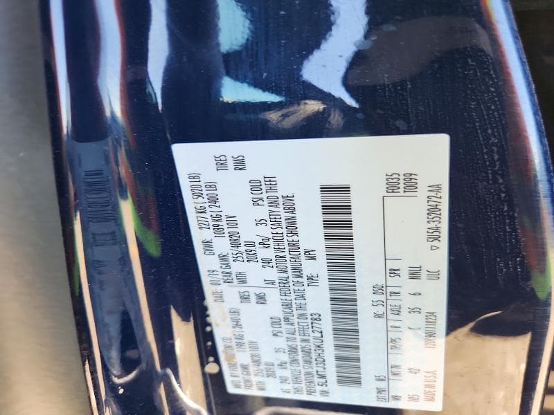 2019 LINCOLN MKC RESERVE 14