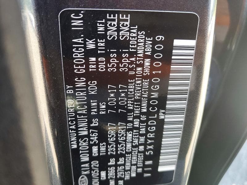 2021 KIA SORENTO LX 14