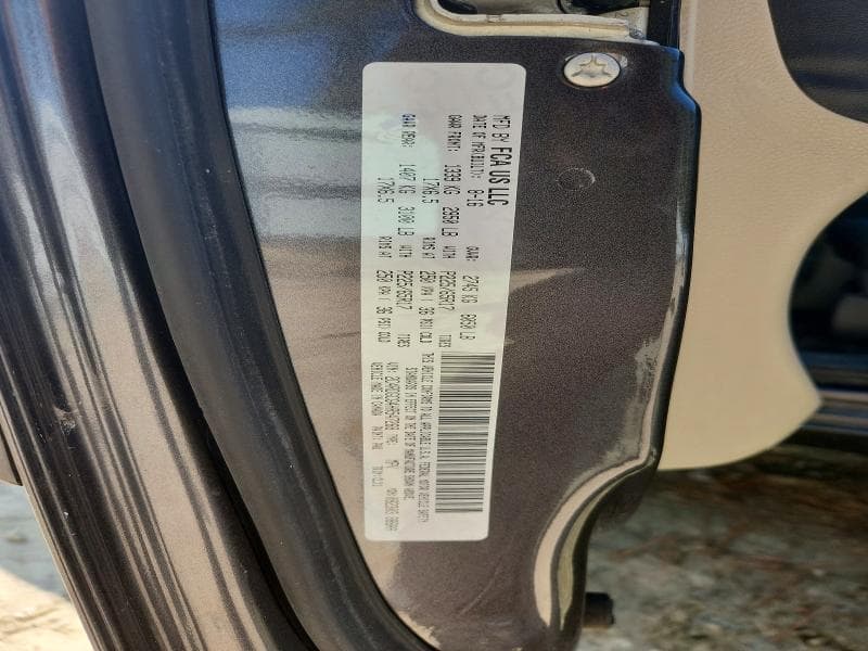 2017 DODGE GRAND CARAVAN SXT 13