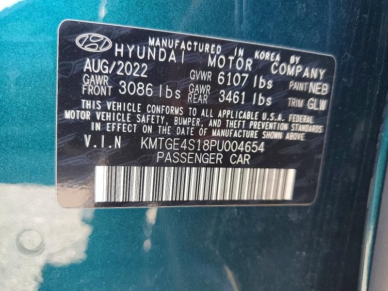 2023 GENESIS ELECTRIFIED G80 BASE 13