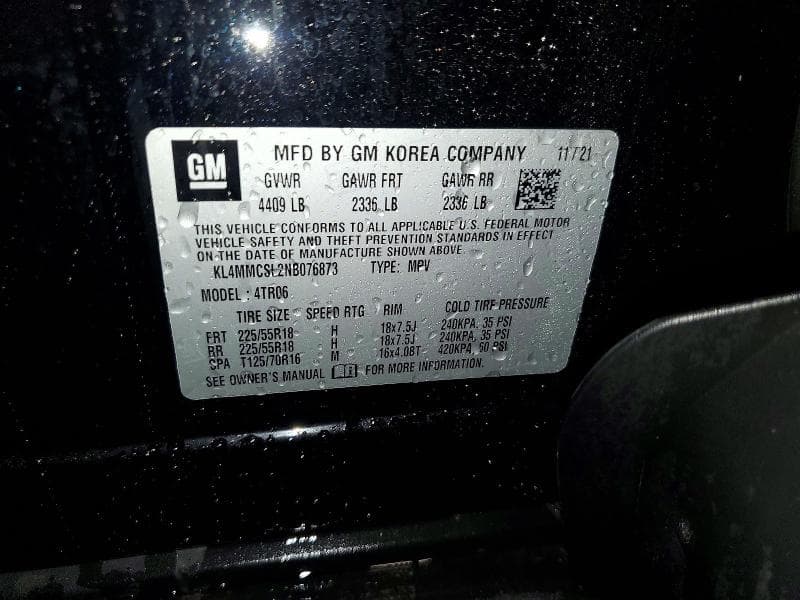 2022 BUICK ENCORE GX PREFERRED 14