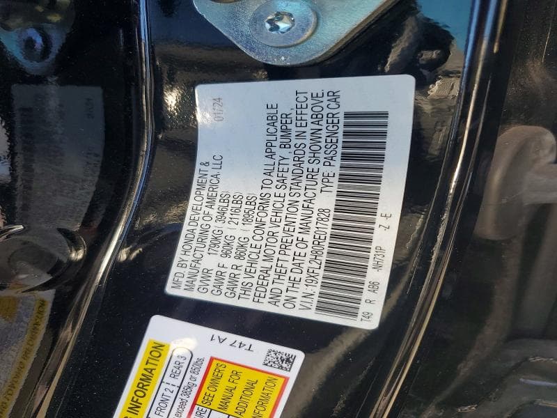 2024 HONDA CIVIC SPORT 12