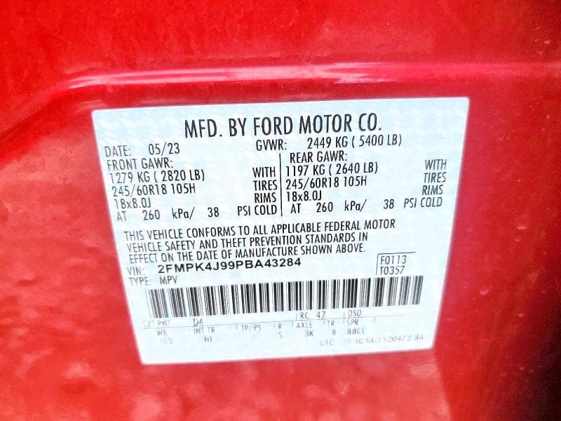 2023 FORD EDGE SEL 13