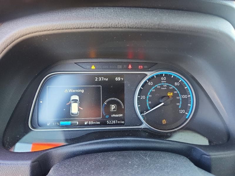 2019 NISSAN LEAF S 9