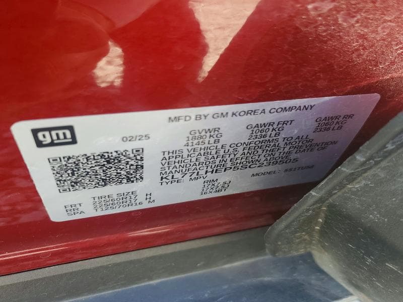 2025 CHEVROLET TRAX 1LT 14