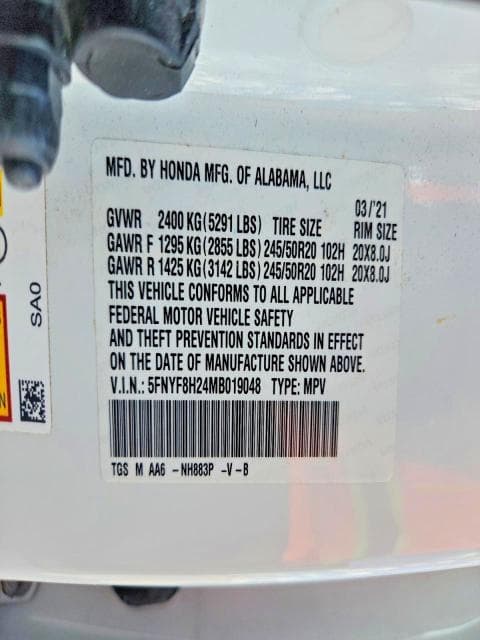 2021 HONDA PASSPORT SPORT 13