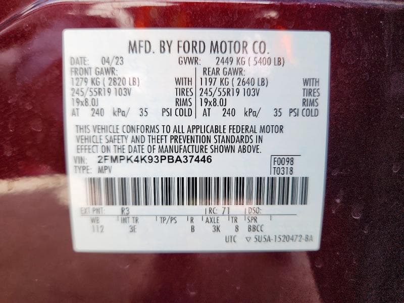2023 FORD EDGE TITANIUM 14