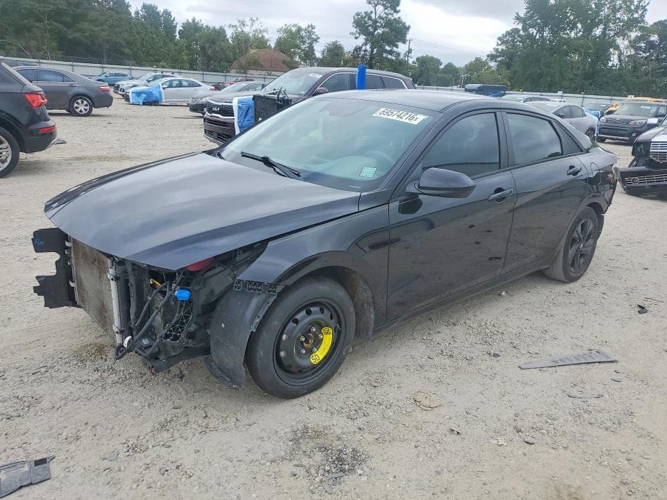 2021 HYUNDAI ELANTRA BLUE - 1
