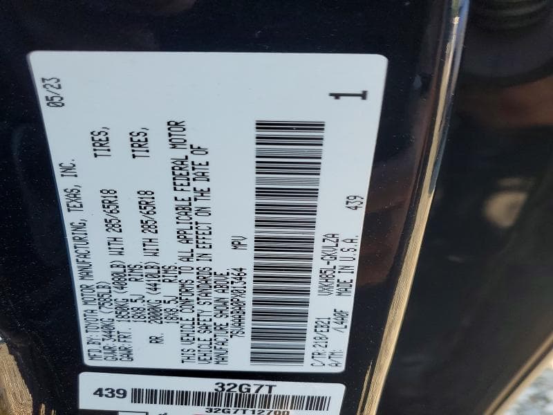 2023 TOYOTA SEQUOIA TRD PRO 13
