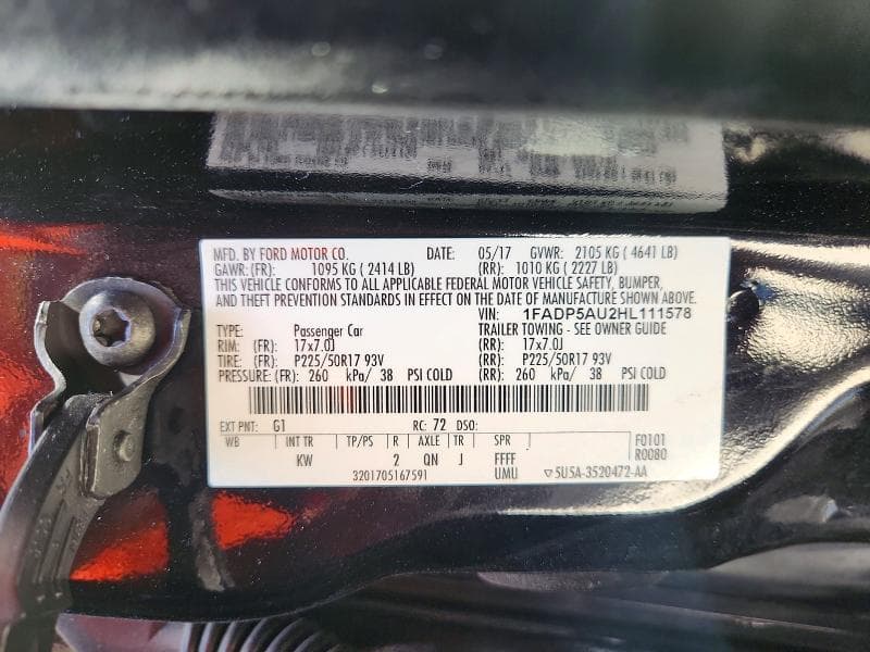 2017 FORD C-MAX SE 12